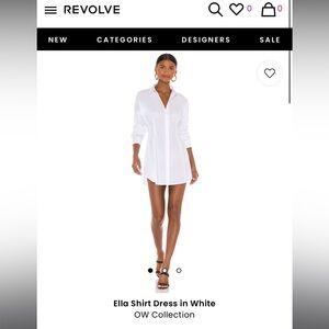 Revolve shirt dress